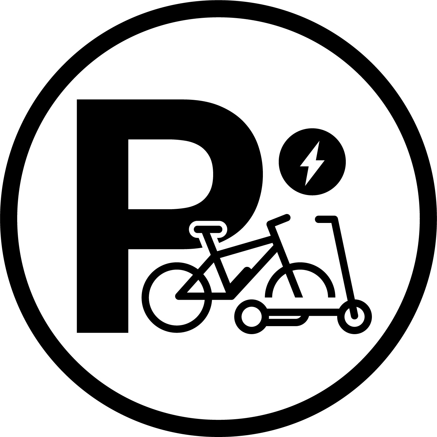 Carregamento e Estacionamento de Bicicletas e Trotinetes Elétricas